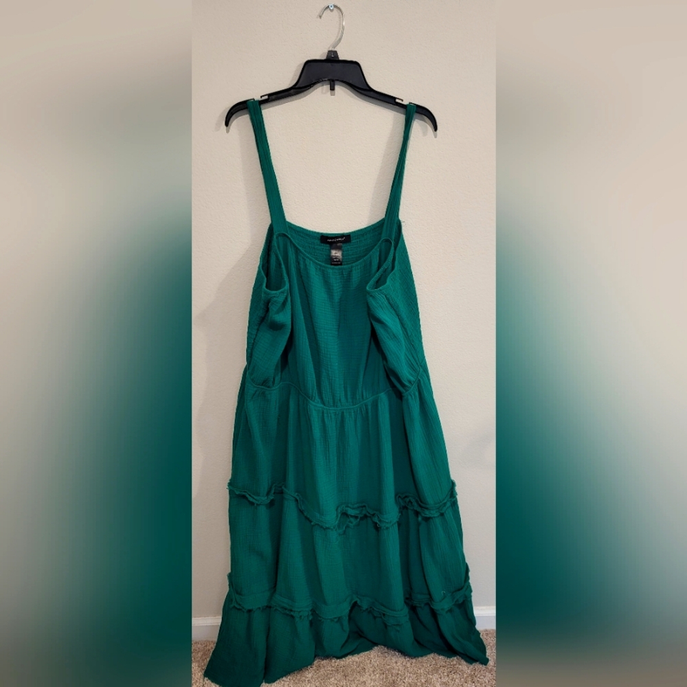 Ashley Stewart Ruffled Summer Dress Size 34/36